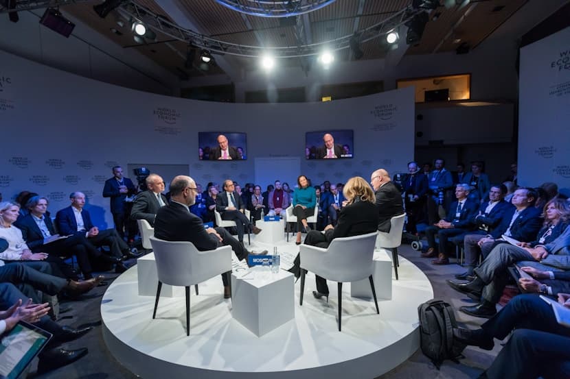 Panel discussion on stage